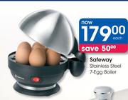 Safeway Stainless Steel 7 Egg Boiler