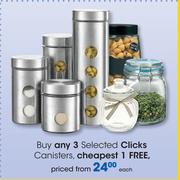 Clicks Canisters-Each