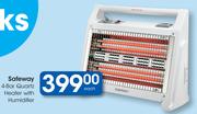 Safeway 4 Bar Quartz Heater With Humidifier-Each