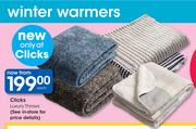 Clicks Luxury Throws-Each