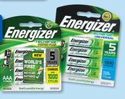 Energizer 4 Pack Rechargeable Batteries Power Plus AAA-Per Pack