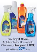 Clicks Anti-Bacterial Household Cleaners-Each