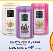 D'Licious Wafer Roll-370g Per Pack