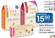 Sally Williams Nougat Products-Per Pack