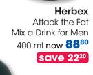 Herbex Attack The Fat Mix A Drink For Men-400ml