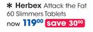 Herbax Attack The Fat 60 Slimmers Tablets