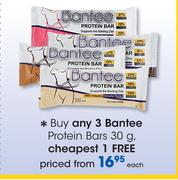 Bantee Protein Bars-30g Each