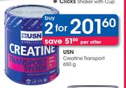 USN Creatine Transport-2x650g