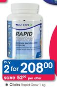 Clicks Rapid Grow-2x1kg