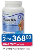 Clicks Purified Protein-2x1kg