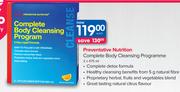 GNC Preventative Nutrition Complete Body Cleansing Programme-2x450ml