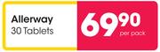 Allerway 30 Tablets-Per Pack