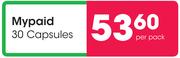 Mypaid 30 Capsules-Per Pack