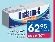 Linctagon-C 12 Effervescent Tablets-Per Pack