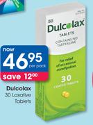  Dulcolax 30 Laxative Tablets-Per Pack