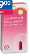 Clicks Calcium with Magnesium 90 Tablets-2 Packs