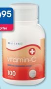 Clicks Vitamin-C-100 Tablets-2 Packs