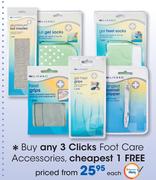 Clicks Foot Care Accessories Each
