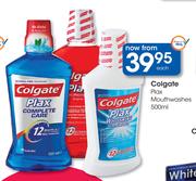 Colgate Plax Mouthwashes-500ml Each