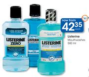 Listerine Mouthwashes-500ml-Each