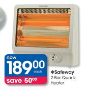 Safeway 2-Bar Quartz Heater
