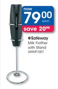 Safeway Milk Frother with Stand SWMF1001