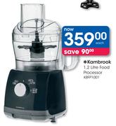 Kambrook 1.2Ltr Food Processor KBFP1001