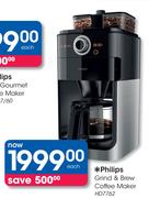 Philips Grind & Brew Coffee Maker HD7762