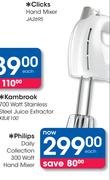 Philips Daily Collection 300 Watt Hand Mixer