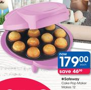 Safeway Cake Pop Maker Makes 12