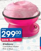 Safeway Candyfloss Maker Pink Or Blue-Each