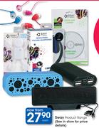 Sway Product Range-Each