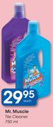 Mr. Muscle Tile Cleaner-750ml Each