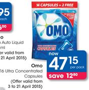 Omo 16 Ultra Concentrated Capsules-Per Pack