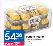 Ferrero Rocher 16 Chocolates-200g Per Box