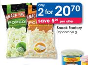 Snack Factory Popcorn-2x90g