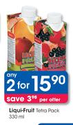 Liqui-Fruit Tetra Pack-2x330ml