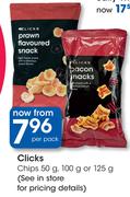 Clicks Chips-50g, 100g Or 125g Per Pack