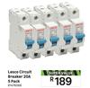 Lesco Circuit Breaker 20A 5 Pack 81476066    
