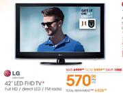 LG 42" FHD LED TV