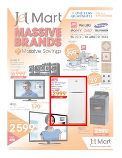 Jet Mart : Massive Brands ( 11 Aug - 31 Aug 2014 ), page 1