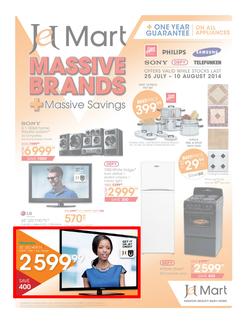 Jet Mart : Massive Brands ( 11 Aug - 31 Aug 2014 ), page 1