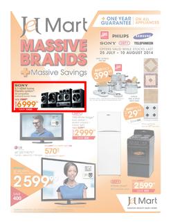 Jet Mart : Massive Brands ( 11 Aug - 31 Aug 2014 ), page 1