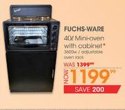 Fuchs-Ware 40ltr Mini-Oven With Cabinet