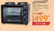  Dynamic 20ltr Mini-Oven