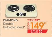 Diamond Double Hotplate:Spiral