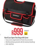 Mastercraft Hard Case Open Tote Bag with Cover