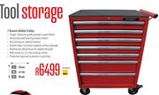 Mastercraft 7 Drawer Mobile Trolley