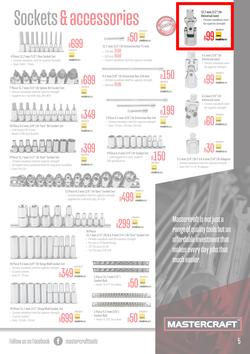 Builders : Mastercraft Handtools (26 October - 28 November 2021), page 5