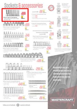 Builders : Mastercraft Handtools (26 October - 28 November 2021), page 5